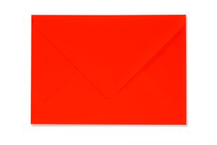 Briefumschlag B6 125 x 176 mm »intensivrot«