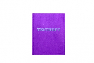 Filz-Einstecktasche violett 150 x 108 mm
