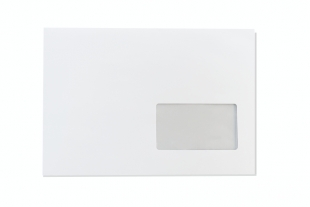 Briefumschlag C5 162 x 229 mm Offset mit Fenster rechts